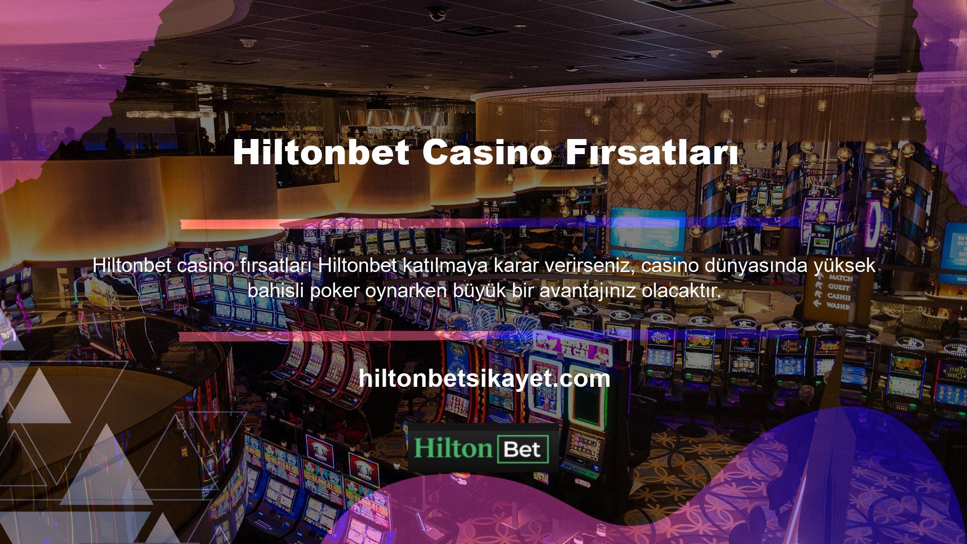 Hiltonbet ile takım kurduğunuzda, sundukları tüm harika bonuslarla bir tedavi için olacaksınız