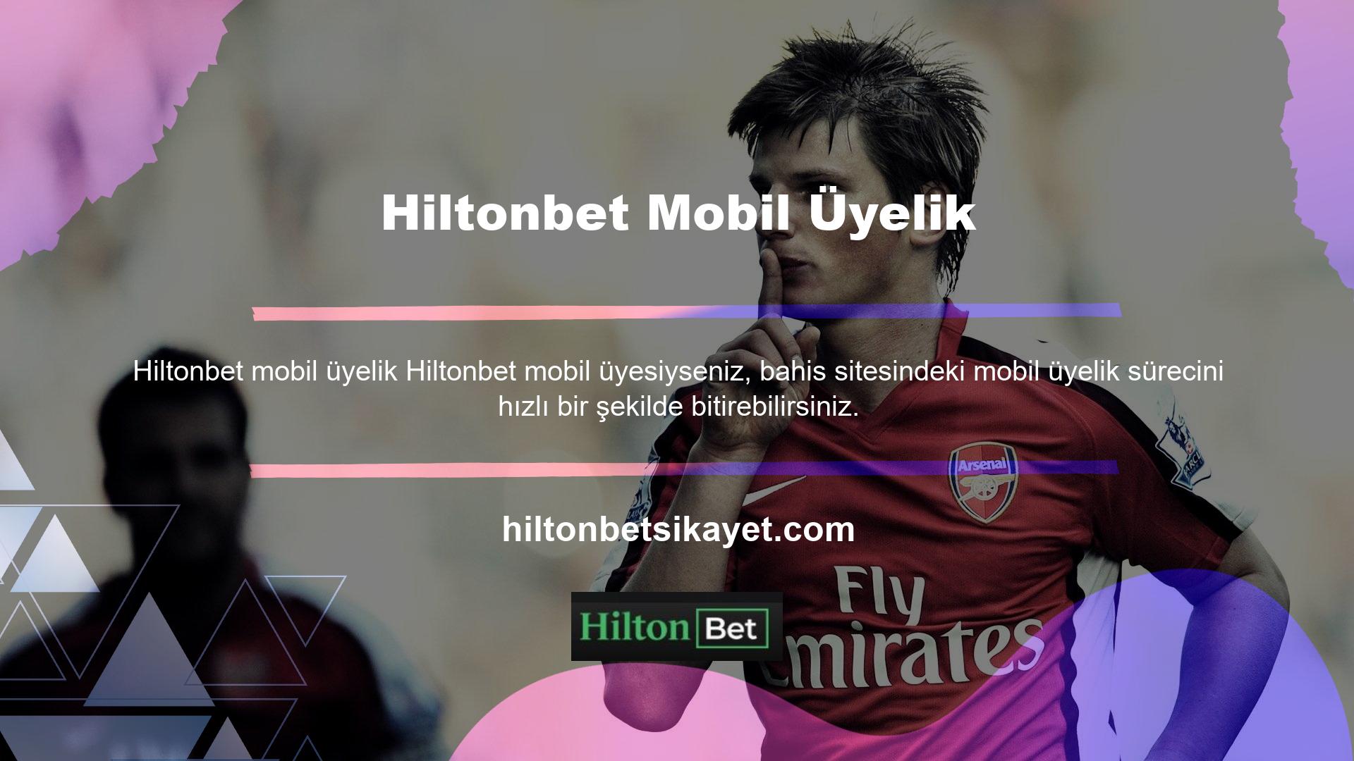 Hiltonbet VIP Destek Hizmeti Nasıl Kullanılır, Siteye üye olmak isteyenler cep telefonlarından üyelik işlemleri de yapabilir