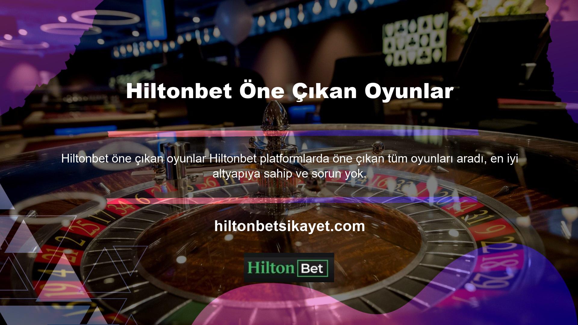 Hiltonbet ile para mı kazanıyorsunuz